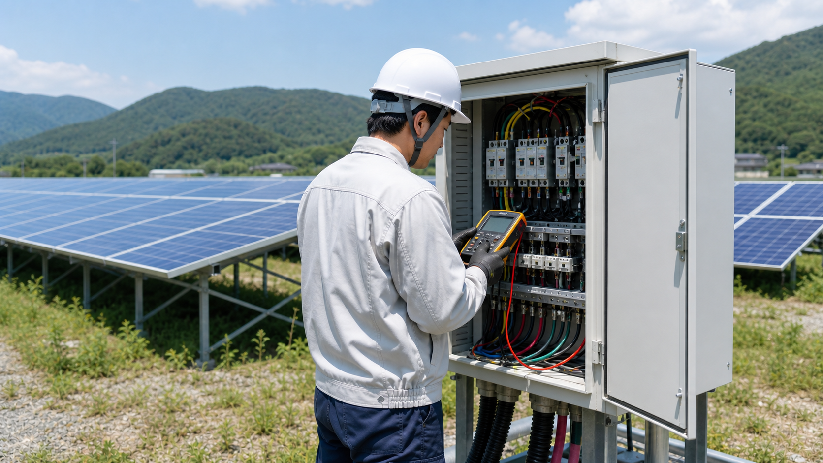 電気設備の試験イメージ